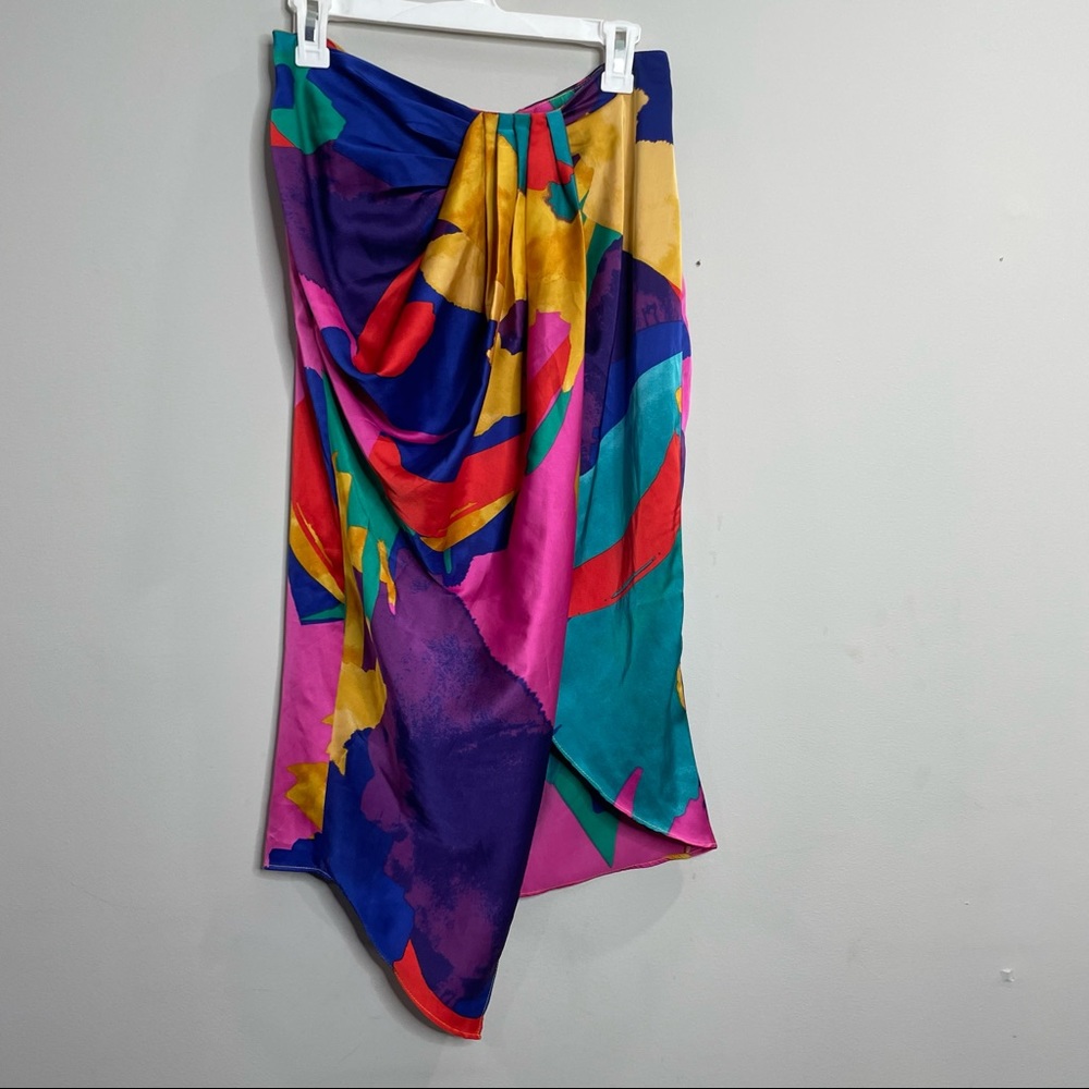 NY& Co COLORFUL Asymmetric SKIRT